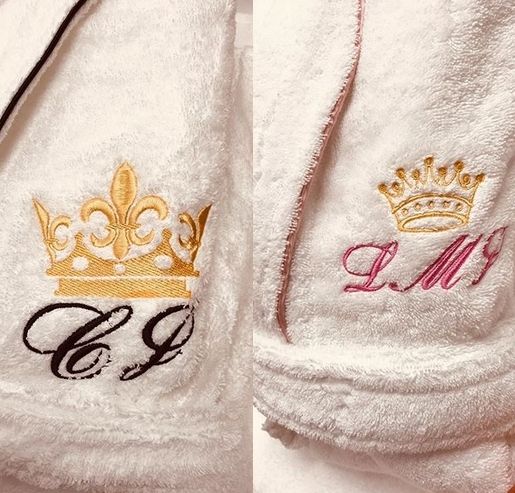 Fleece Plush, Soft and Warm Hooded Bathrobe, Made in Turkey