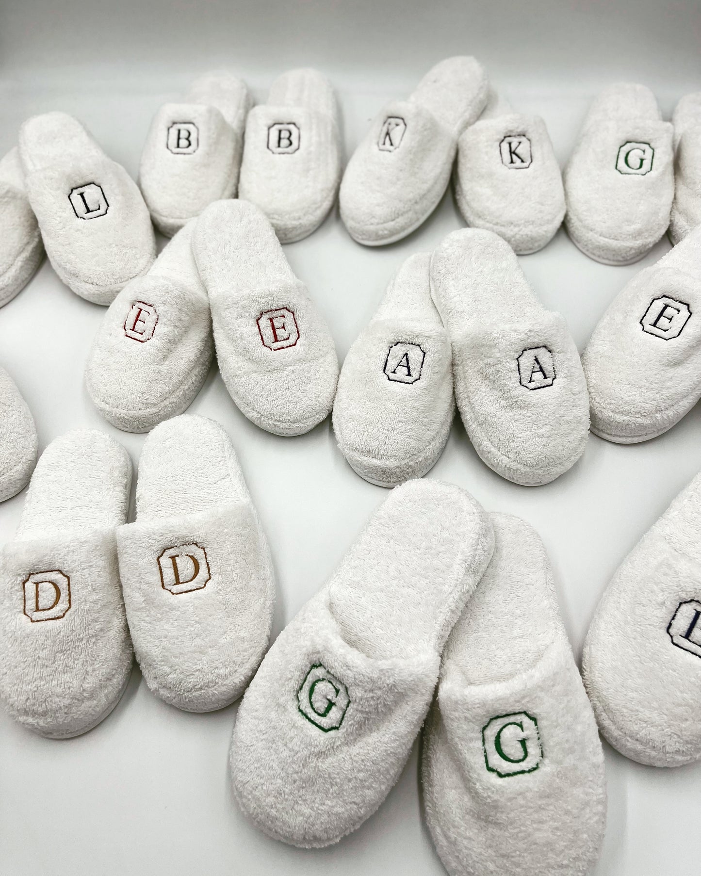 Terry Slippers, Soft & Plush Comfortable Lounging, Made in Turkey