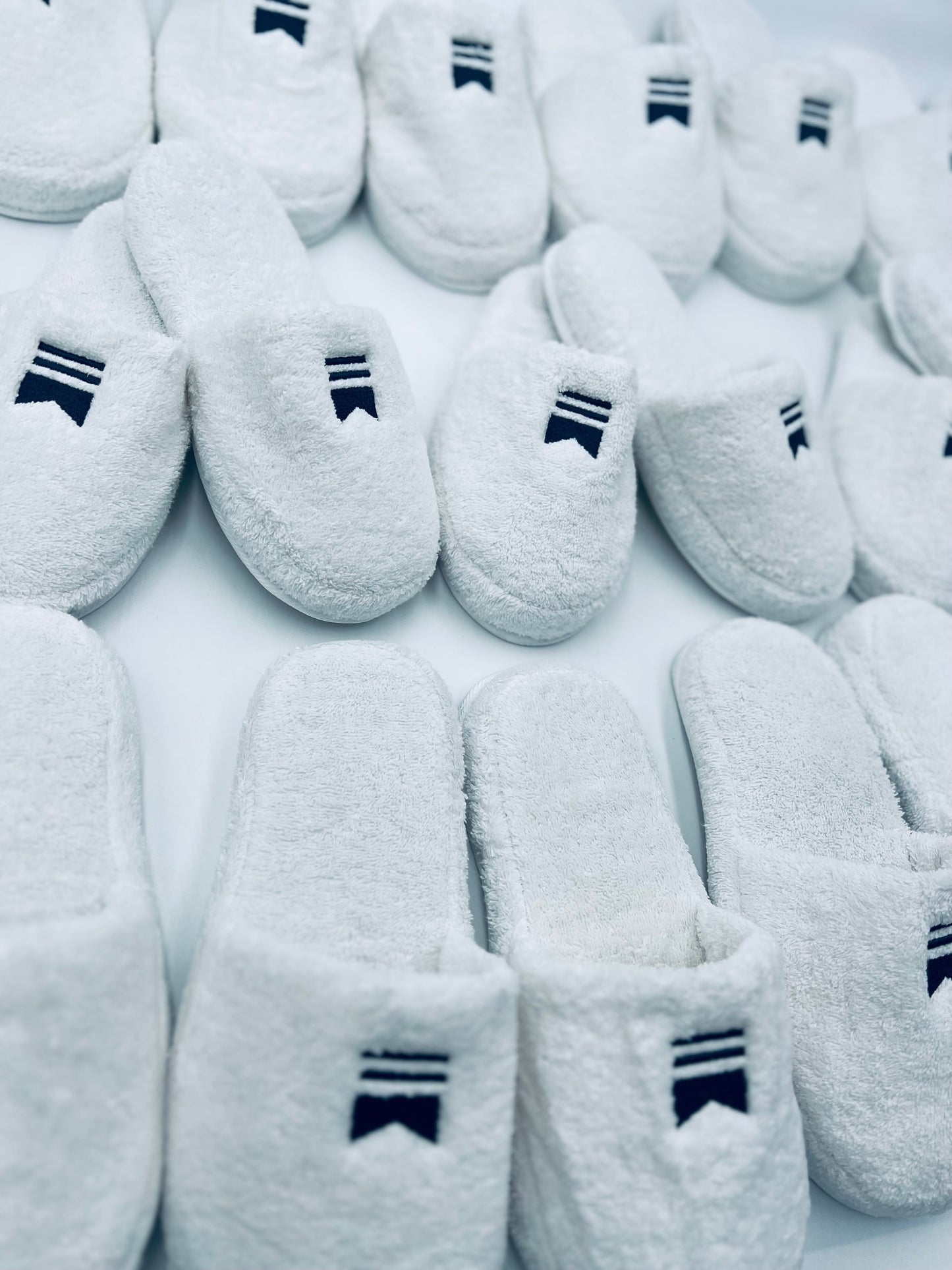 Terry Slippers, Soft & Plush Comfortable Lounging, Made in Turkey