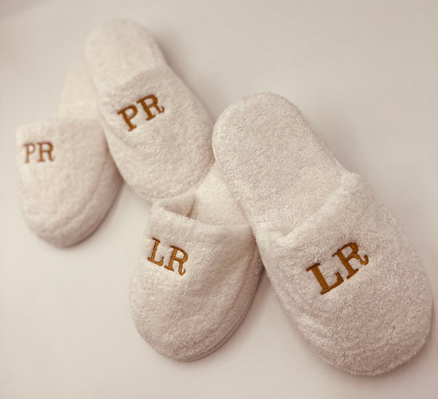 Terry Slippers, Soft & Plush Comfortable Lounging, Made in Turkey
