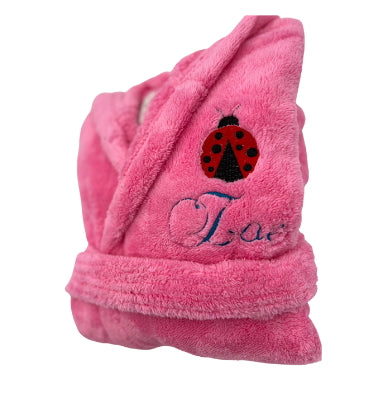 Kids Fleece, Plush, Soft and Warm Hooded Bathrobe for Boys, Made in Turkey
