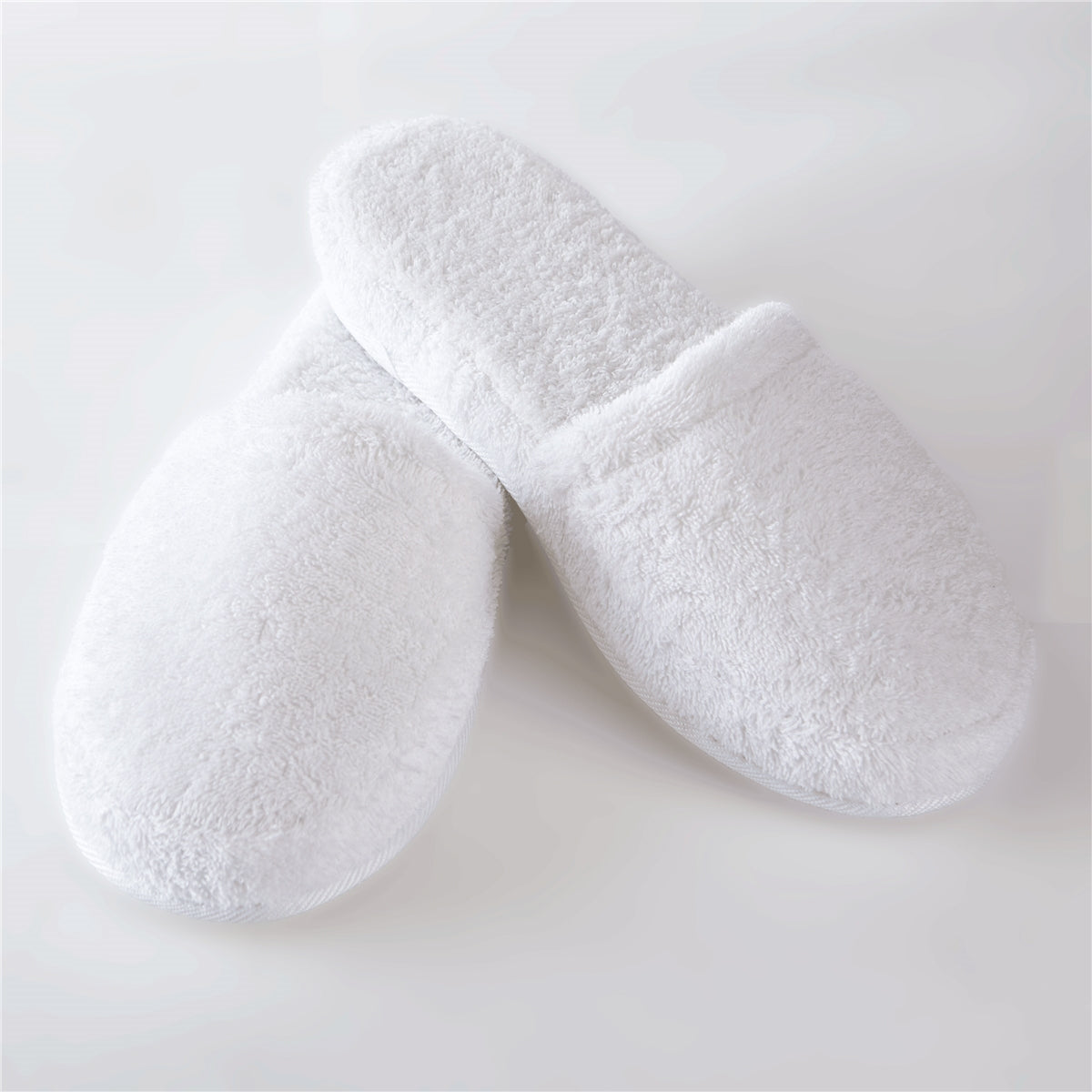 Terry Slippers, Soft & Plush Comfortable Lounging, Made in Turkey