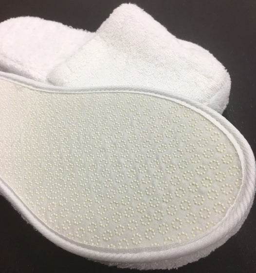 Terry Slippers, Soft & Plush Comfortable Lounging, Made in Turkey