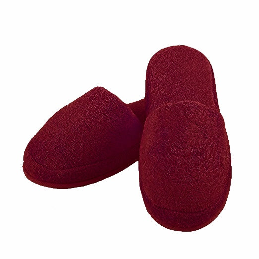Terry Slippers, Soft & Plush Comfortable Lounging, Made in Turkey