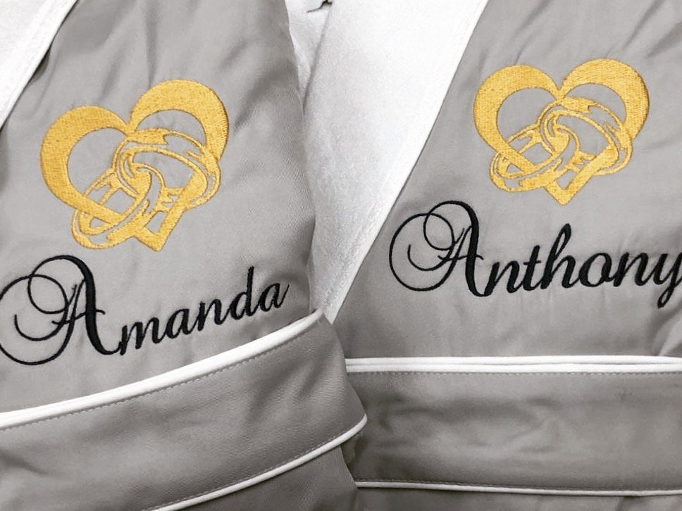 Men's Robe, Gift for Him, Personalized, Fleece Plush, Soft and Warm Shawl Robe, Made in Turkey, Monogrammed, Custom Wedding, Birthday Gift