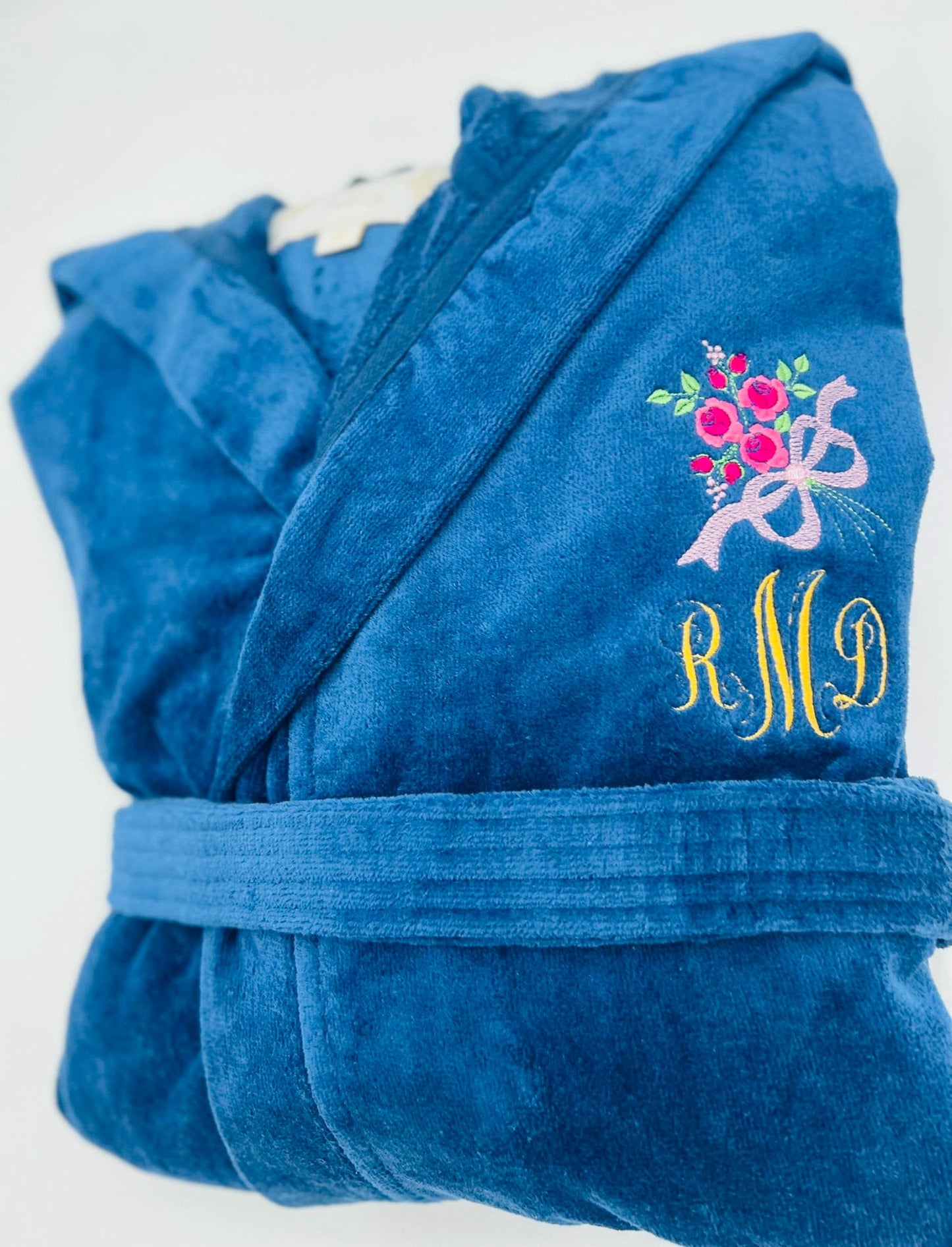Luxury Turkish Terry Velour Kimono Robe, 100% Cotton, Personalized and Monogrammed Gifts, Wedding, Christmas, Birthday Gift, Unisex
