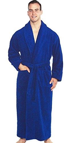 Full Ankle Length Terry Shawl Bathrobe, Made in Turkey