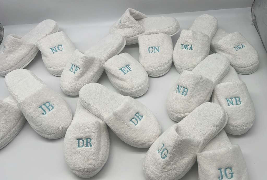 Terry Slippers, Soft & Plush Comfortable Lounging, Made in Turkey