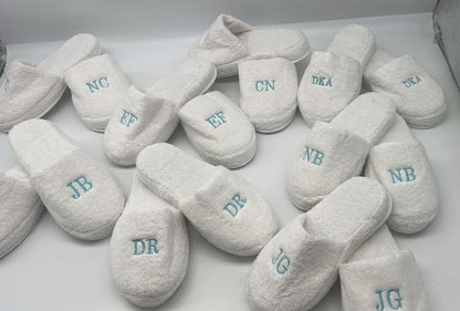 Terry Slippers, Soft & Plush Comfortable Lounging, Made in Turkey