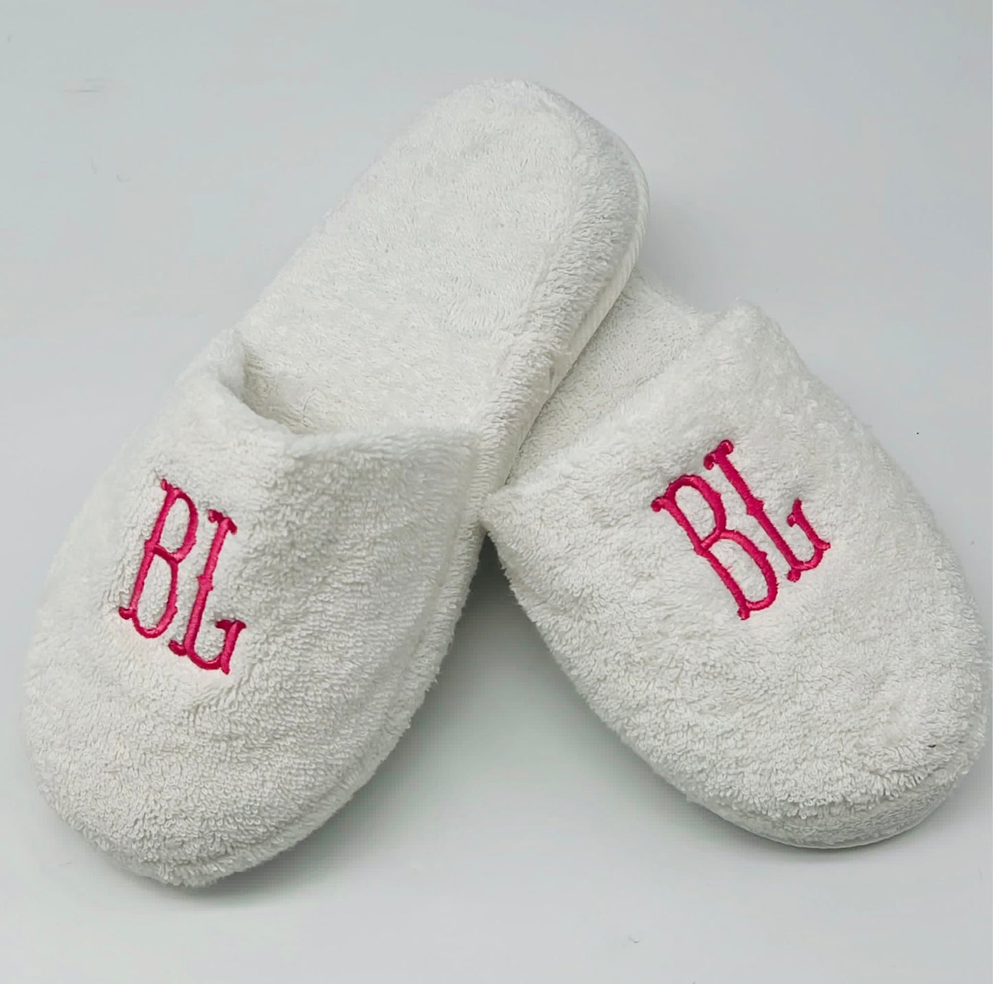 Terry Slippers, Soft & Plush Comfortable Lounging, Made in Turkey