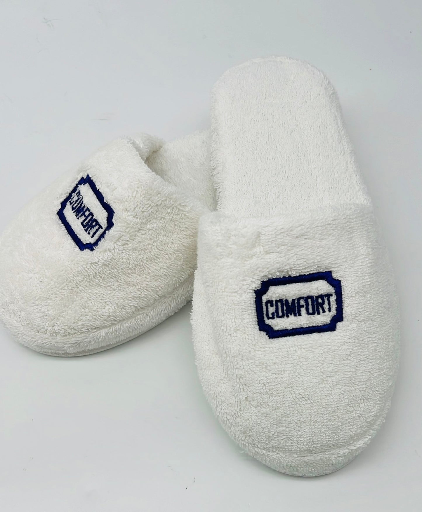 Terry Slippers, Soft & Plush Comfortable Lounging, Made in Turkey