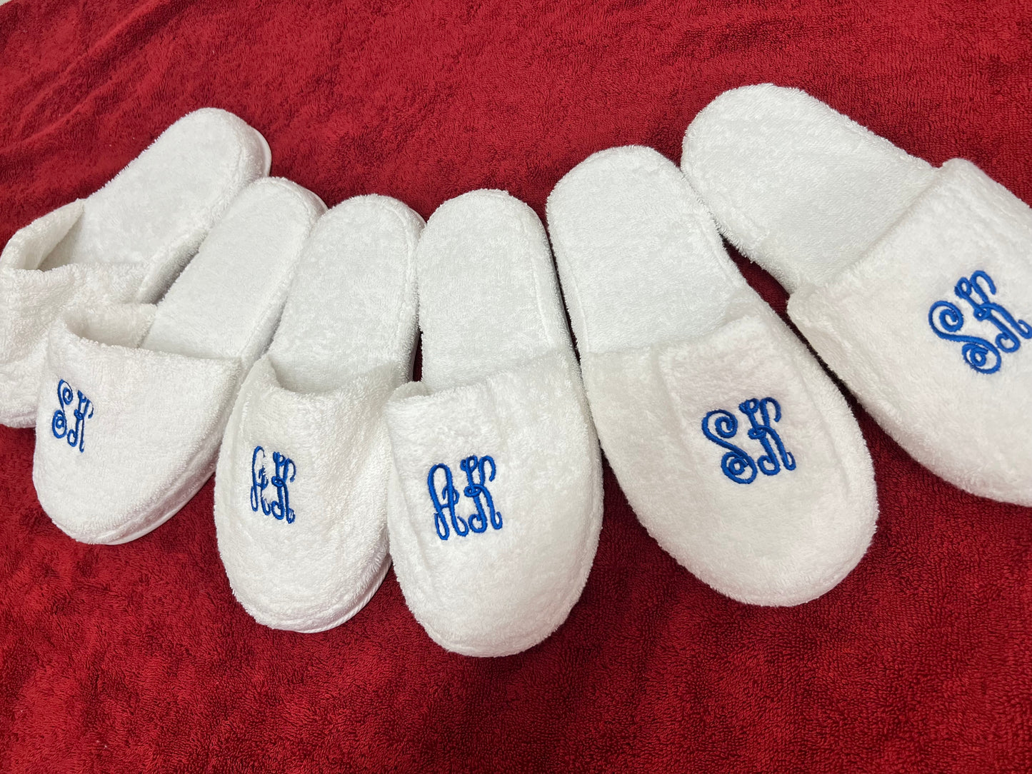 Terry Slippers, Soft & Plush Comfortable Lounging, Made in Turkey