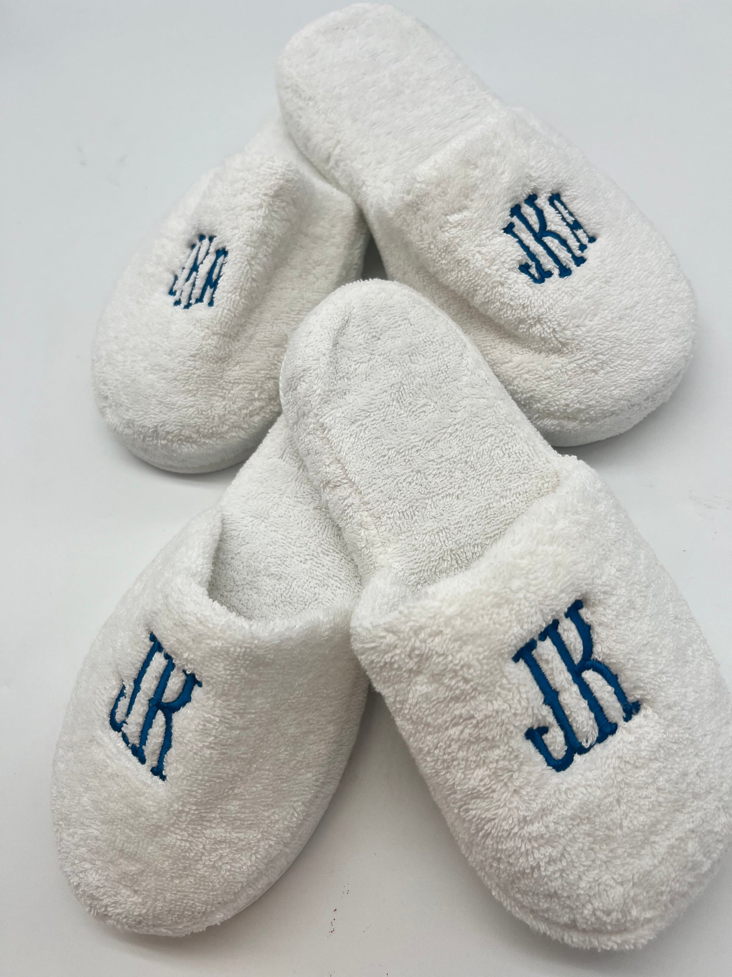 Terry Slippers, Soft & Plush Comfortable Lounging, Made in Turkey