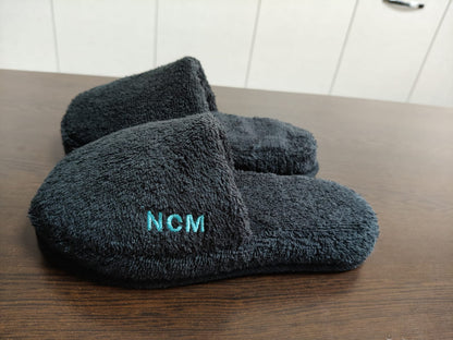 Terry Slippers, Soft & Plush Comfortable Lounging, Made in Turkey