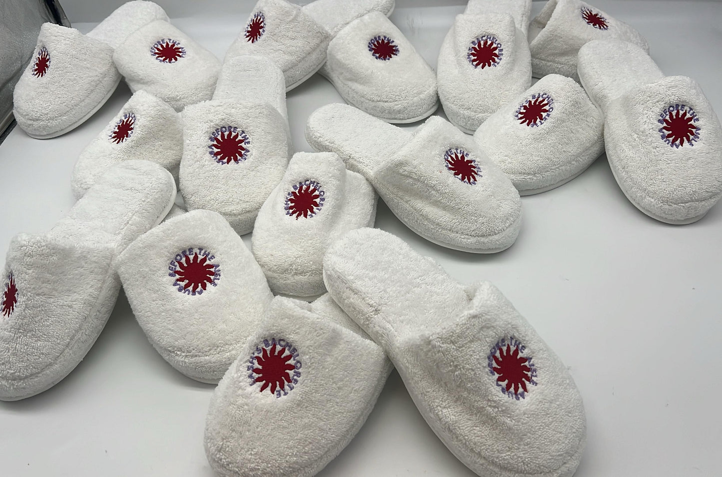 Terry Slippers, Soft & Plush Comfortable Lounging, Made in Turkey