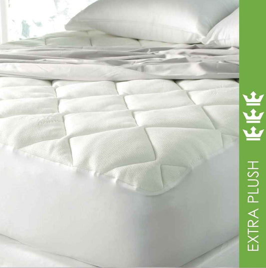 Spa Luxe™ Super Plush Viscose from Bamboo Mattress Pad w/Quiet Bottom