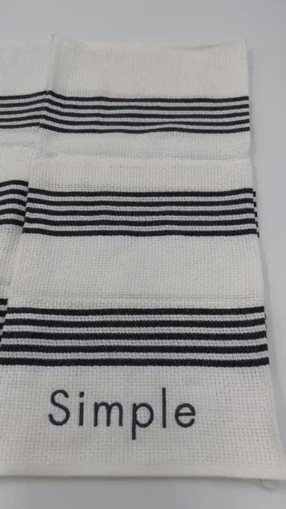 Personalized Kitchen Towels, Dish Towel, Tea Towel, Kitchen Decor, Housewarming, Wedding, Wedding Shower, Hand Towel, Gift For Mom,Set of 3