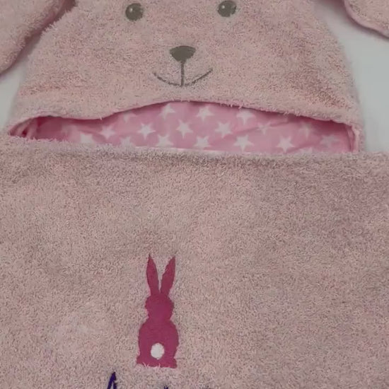 Hooded Towel - Personalized Kids Hooded Towel, Personalized Toddler Towel, Childrens Towel, Monogrammed Towel for Baby, Bath Towel