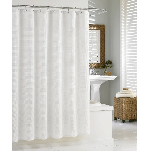 Hotel Waffle Wave Shower Curtain