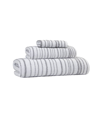 Halo Stripe Bath Towels