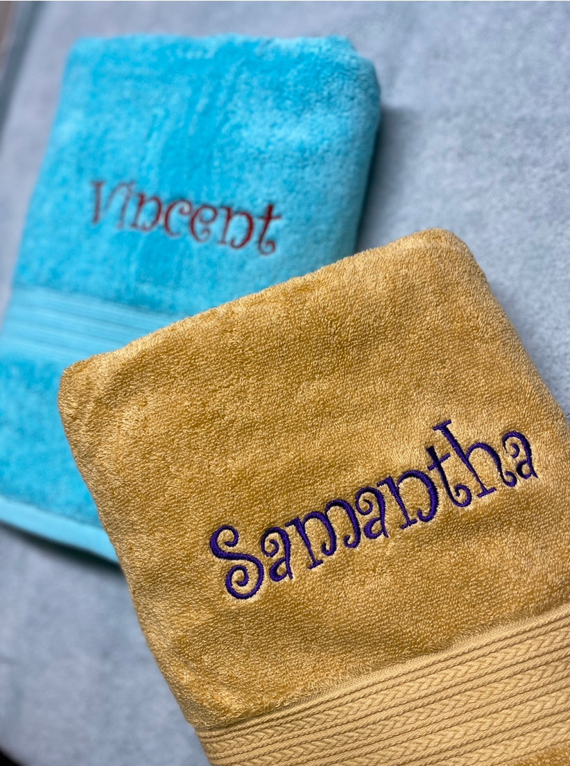 Turkish Arosa Bath Towels